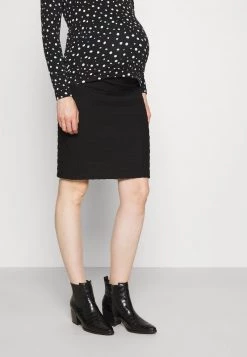 ONLY MATERNITY Donna OLMIBBI SKIRT - Gonna A Tubino - Black