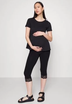 ONLY MATERNITY Donna OLMLOVELY KNICKERS - Leggings - Black -Negozio al dettaglio ONLY MATERNITY 02ababfb0def410aa171939865f0fa35