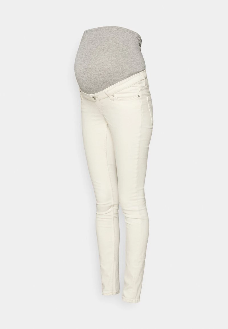 ONLY MATERNITY Donna OLMBLUSH - Jeans Skinny Fit - Ecru 6 ONLY MATERNITY Donna OLMBLUSH - Jeans Skinny Fit - Ecru - immagine 4