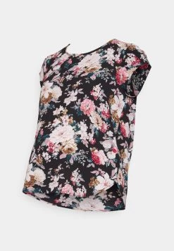 ONLY MATERNITY Donna OLMVIC - T-shirt Basic - Black