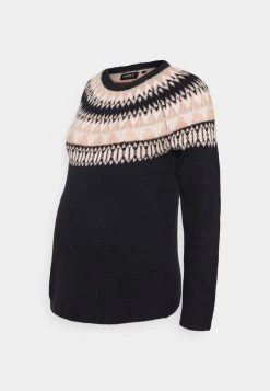 ONLY MATERNITY Donna OLMABELONE - Maglione - Night Sky/cloud Dancer/misty Rose -Negozio al dettaglio ONLY MATERNITY 07e3c0e7b40640b0b0c41ea2aed55ae7
