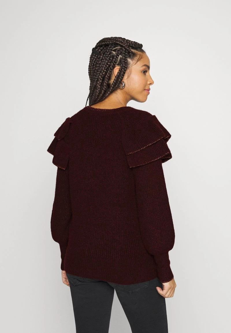 ONLY MATERNITY Donna OLMRIO LIFE - Maglione - Oxblood Red 5 ONLY MATERNITY Donna OLMRIO LIFE - Maglione - Oxblood Red - immagine 3