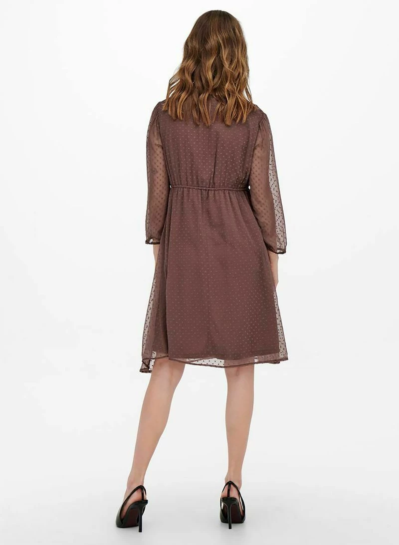 ONLY MATERNITY Donna MAMA - Vestito Estivo - Rose Taupe 5 ONLY MATERNITY Donna MAMA - Vestito Estivo - Rose Taupe - immagine 3