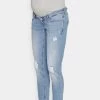 ONLY MATERNITY Donna OLMENEDA MOM - Jeans Tapered Fit - Light Blue Denim 1 ONLY MATERNITY Donna OLMENEDA MOM - Jeans Tapered Fit - Light Blue Denim -Negozio al dettaglio ONLY MATERNITY 0ad583c463ff4a34bbe093fa3ead1766