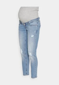 ONLY MATERNITY Donna OLMENEDA MOM - Jeans Tapered Fit - Light Blue Denim