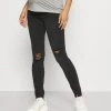 ONLY MATERNITY Donna OLMWAUW LIFE - Jeans Skinny Fit - Black -Negozio al dettaglio ONLY MATERNITY 0d02f6e720d549b392b636a90c14ed35