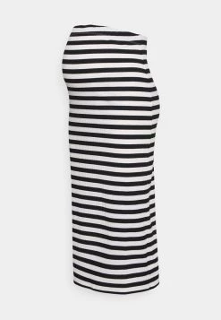 ONLY MATERNITY Donna OLMNELLA SLIT SKIRT - Gonna A Tubino - Black