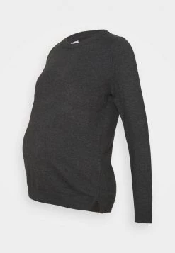 ONLY MATERNITY Donna OLMYOUNGER - Maglione - Dark Grey Melange -Negozio al dettaglio ONLY MATERNITY 196611ef45084da8bb1d3ff1e5a3dc18