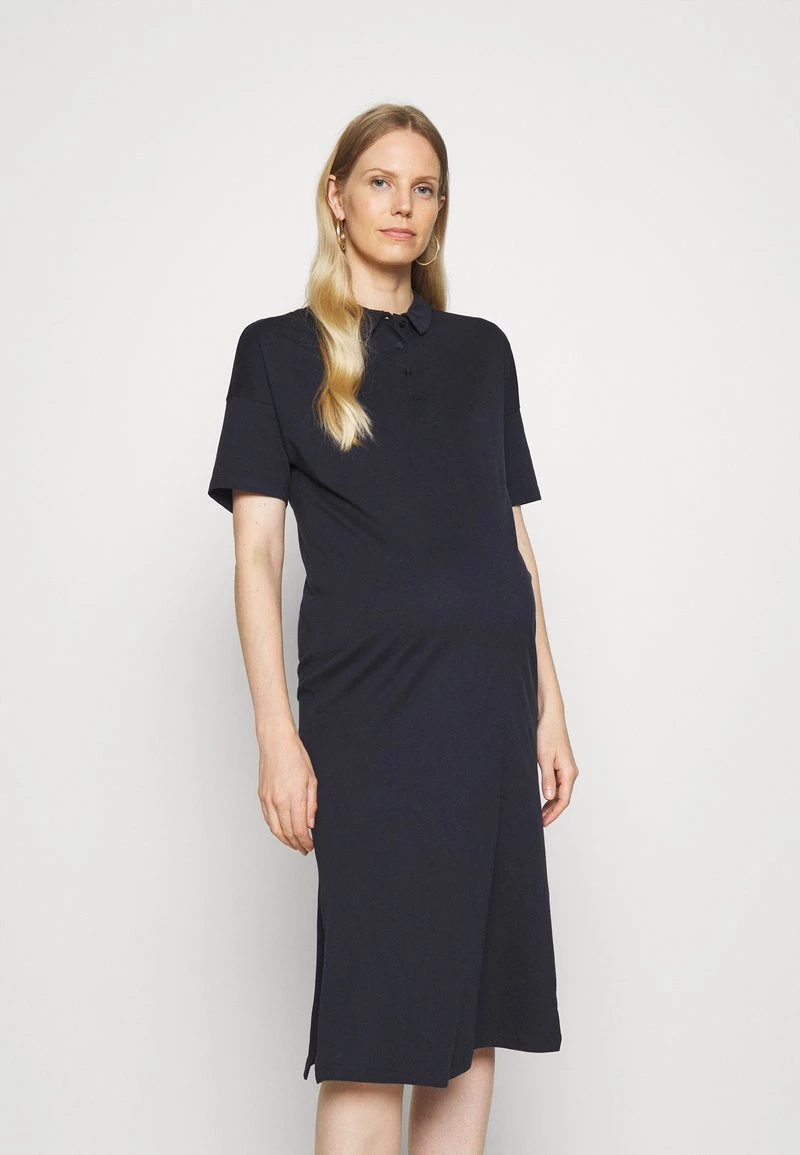 ONLY MATERNITY Donna OLMJENA LIFE POLO DRESS - Vestito Di Maglina - Night Sky 3 ONLY MATERNITY Donna OLMJENA LIFE POLO DRESS - Vestito Di Maglina - Night Sky