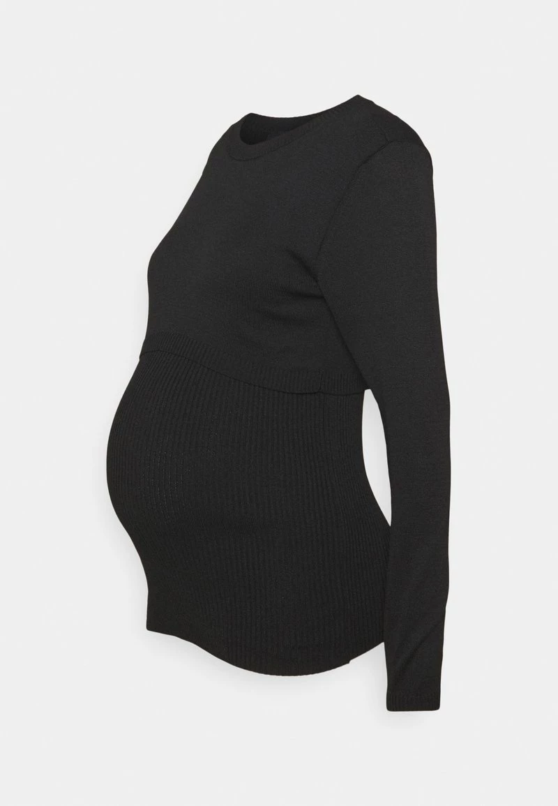 ONLY MATERNITY Donna OLMPEACH PEEK - Maglione - Black 8 ONLY MATERNITY Donna OLMPEACH PEEK - Maglione - Black - immagine 6