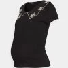 ONLY MATERNITY Donna OLMLEA LIFE COLLAR - T-shirt Con Stampa - Black -Negozio al dettaglio ONLY MATERNITY 2125dcb07a52495cbdb10143bec44430