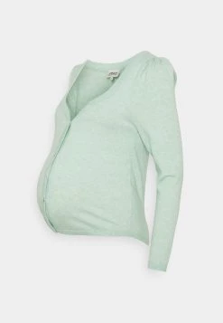 ONLY MATERNITY Donna OLMLELY SWEETHEART CARDIGAN - Cardigan - Harbor Gray