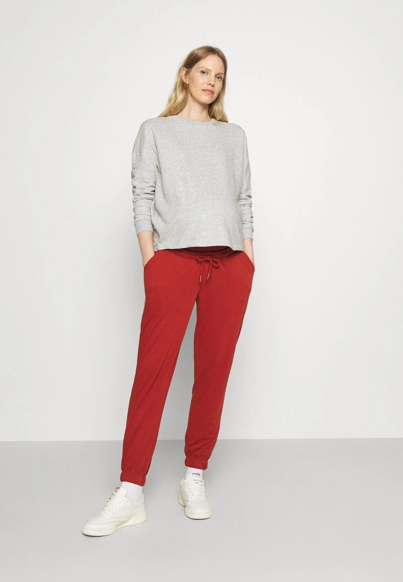 ONLY MATERNITY Donna OLMBLESS LIFE O NECK CROPPED - Felpa - Light Grey Melange 4 ONLY MATERNITY Donna OLMBLESS LIFE O NECK CROPPED - Felpa - Light Grey Melange - immagine 2