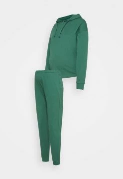 ONLY MATERNITY Donna ONLDREAMER LIFE HOOD PANTS SET - Felpa - Smoke Pine