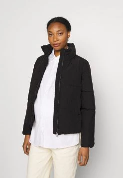ONLY MATERNITY Donna OLMDOLLY SHORT PUFFER JACKET - Giacca Invernale - Black