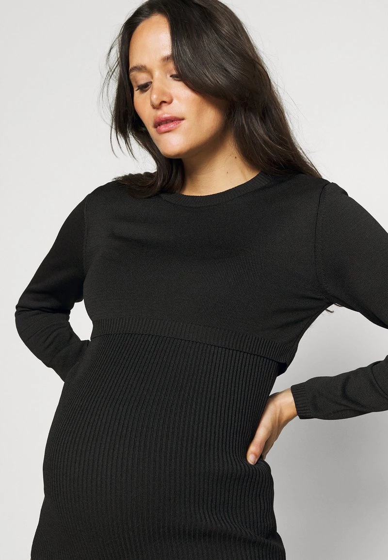 ONLY MATERNITY Donna OLMPEACH PEEK - Maglione - Black 6 ONLY MATERNITY Donna OLMPEACH PEEK - Maglione - Black - immagine 4