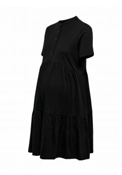 ONLY MATERNITY Donna Abito A Camicia - Black
