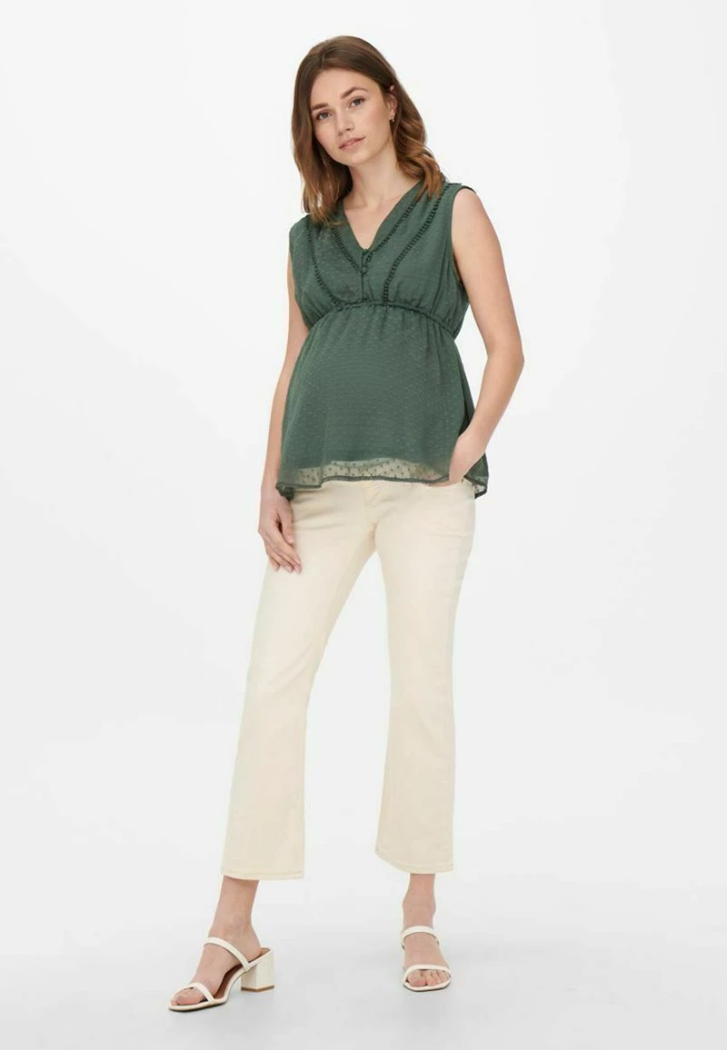 ONLY MATERNITY Donna ÄRMELLOS - Camicetta - Balsam Green 4 ONLY MATERNITY Donna ÄRMELLOS - Camicetta - Balsam Green - immagine 2