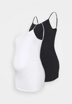 ONLY MATERNITY Donna OLMLOVELY LIFE SINGLET MATERNITY 2 PACK - Top - Night Sky/white