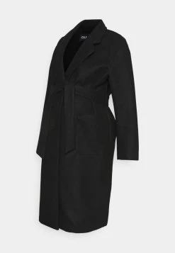 ONLY MATERNITY Donna OLMTRILLION LONG BELT COATIGAN - Cappotto Classico - Black -Negozio al dettaglio ONLY MATERNITY 2dbd178785a9403db9eb2b7b8033352f