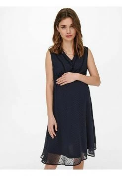 ONLY MATERNITY Donna MAMA GEPUNKTET - Vestito Di Maglina - Night Sky 14 ONLY MATERNITY Donna MAMA GEPUNKTET - Vestito Di Maglina - Night Sky -Negozio al dettaglio ONLY MATERNITY 2ea51e60a98d46b59e6dd69f94ccf5d5
