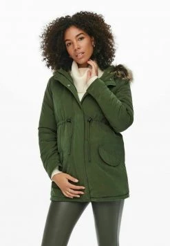 ONLY MATERNITY Donna Parka - Forest Night