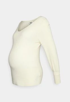 ONLY MATERNITY Donna OLMATIA VNECK CUFF - Maglione - Whitecap Gray -Negozio al dettaglio ONLY MATERNITY 301e0b46c9b94fc9a9ec5bb1debdfb1f