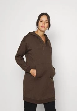 ONLY MATERNITY Donna OLMSWEET PLACKET HOOD DRESS - Vestito Estivo - Demitasse