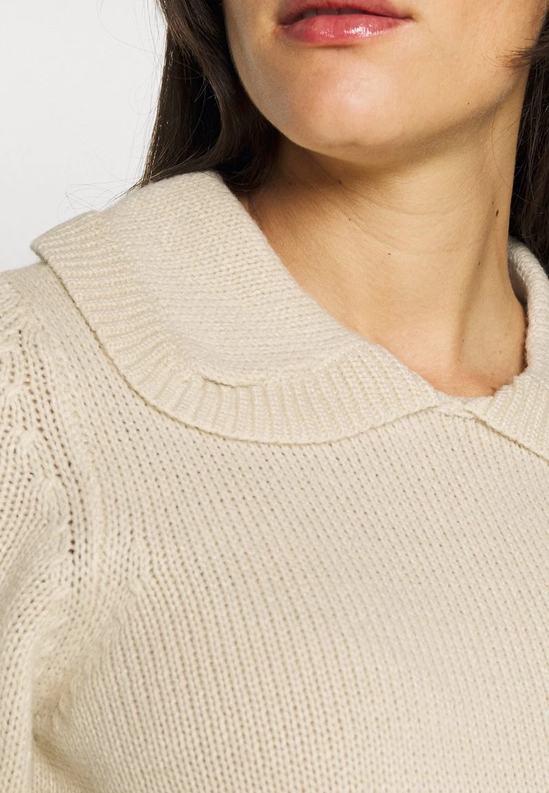 ONLY MATERNITY Donna OLMLEXA COLLAR - Maglione - Pumice Stone 8 ONLY MATERNITY Donna OLMLEXA COLLAR - Maglione - Pumice Stone - immagine 6