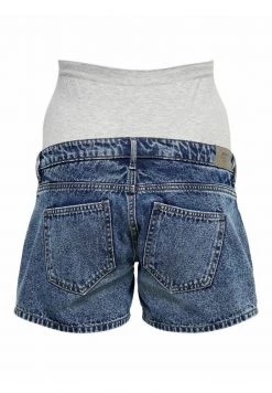 ONLY MATERNITY Donna MAMA HIGH WAIST - Shorts Di Jeans - Medium Blue Denim -Negozio al dettaglio ONLY MATERNITY 322da4408c234a96a12320c8fdb0cd93