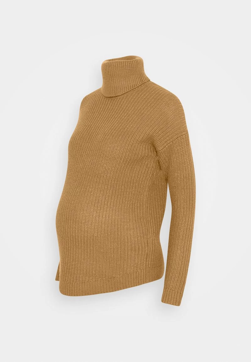 ONLY MATERNITY Donna OLMMATILDA NICOYA ROLL - Maglione - Toasted Coconut 3 ONLY MATERNITY Donna OLMMATILDA NICOYA ROLL - Maglione - Toasted Coconut