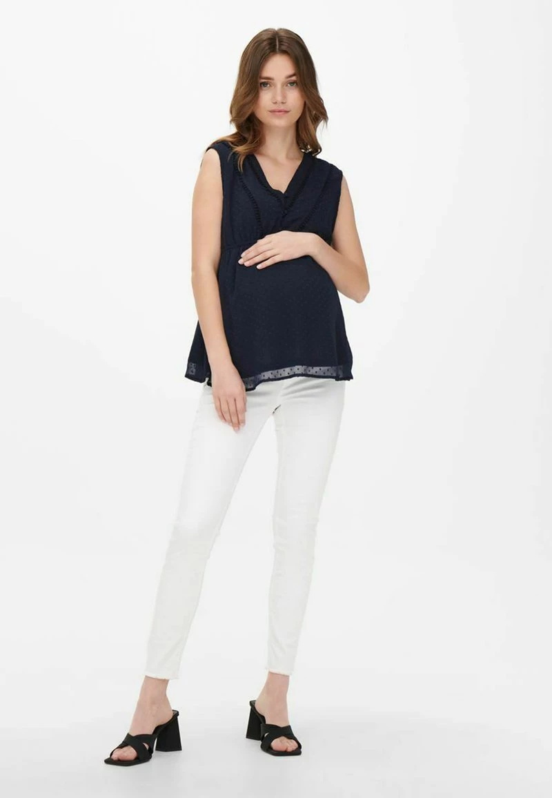 ONLY MATERNITY Donna ÄRMELLOS - Camicetta - Dark Blue 4 ONLY MATERNITY Donna ÄRMELLOS - Camicetta - Dark Blue - immagine 2