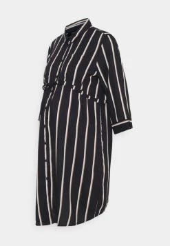 ONLY MATERNITY Donna OLMTAMARI DRESS - Abito A Camicia - Black