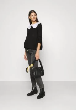 ONLY MATERNITY Donna OLMMESHA PULLOVER - Maglione - Black -Negozio al dettaglio ONLY MATERNITY 3ea3007b0a9248afa4f08f0dce4a85e6