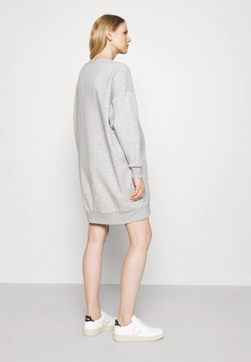 ONLY MATERNITY Donna OLMWERA LIFE DRESS - Vestito Estivo - Light Grey Melange 5 ONLY MATERNITY Donna OLMWERA LIFE DRESS - Vestito Estivo - Light Grey Melange - immagine 3