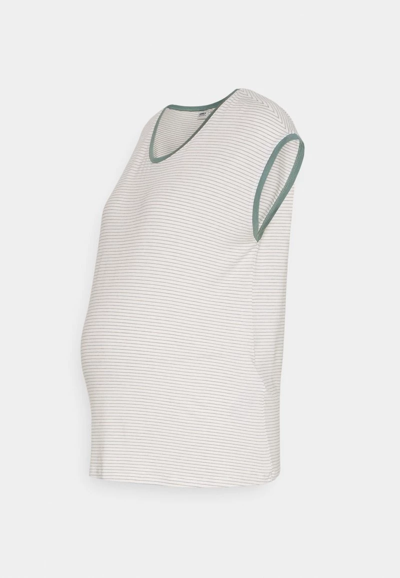 ONLY MATERNITY Donna OLMWILMA - T-shirt Con Stampa - Chinois Green 7 ONLY MATERNITY Donna OLMWILMA - T-shirt Con Stampa - Chinois Green - immagine 5