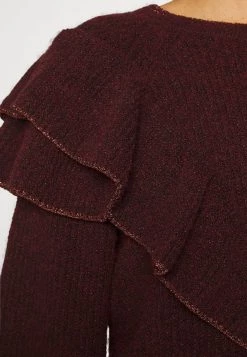 ONLY MATERNITY Donna OLMRIO LIFE - Maglione - Oxblood Red 13 ONLY MATERNITY Donna OLMRIO LIFE - Maglione - Oxblood Red -Negozio al dettaglio ONLY MATERNITY 451ccf700189496c940f342e73b93997