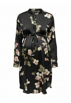 ONLY MATERNITY Donna MAMA LANGÄRMELIGES - Vestito Estivo - Black