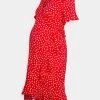 ONLY MATERNITY Donna OLMOLIVIA WRAP DRESS - Vestito Di Maglina - Mars Red -Negozio al dettaglio ONLY MATERNITY 47ed59eafe174b6aa5b277d88aa39f84