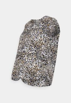 ONLY MATERNITY Donna OLMVIC - T-shirt Basic - Cloud Dancer