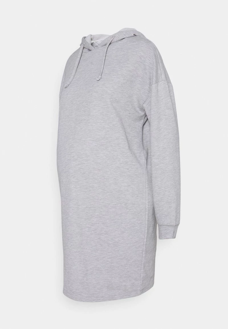 ONLY MATERNITY Donna ONLDREAMER LIFE HOOD DRESS - Vestito Estivo - Light Grey Melange 3 ONLY MATERNITY Donna ONLDREAMER LIFE HOOD DRESS - Vestito Estivo - Light Grey Melange