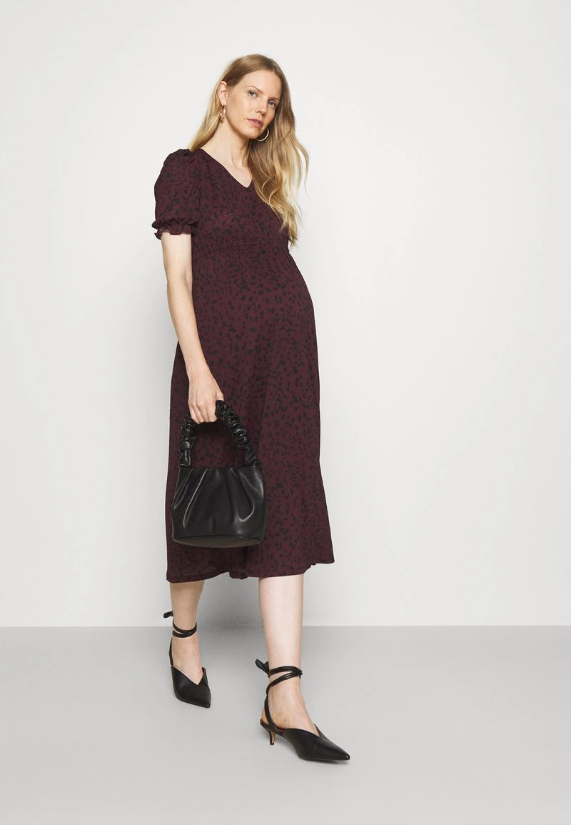 ONLY MATERNITY Donna OLMPELLA BACK DETAIL DRESS - Vestito Di Maglina - Winetasting 4 ONLY MATERNITY Donna OLMPELLA BACK DETAIL DRESS - Vestito Di Maglina - Winetasting - immagine 2