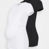 ONLY MATERNITY Donna OLMLOVELY LIFE ONECK 2 PACK - T-shirt Basic - Night Sky/white 2 ONLY MATERNITY Donna OLMLOVELY LIFE ONECK 2 PACK - T-shirt Basic - Night Sky/white -Negozio al dettaglio ONLY MATERNITY 4d7a56e10a7b4795865f0fcd62163f15