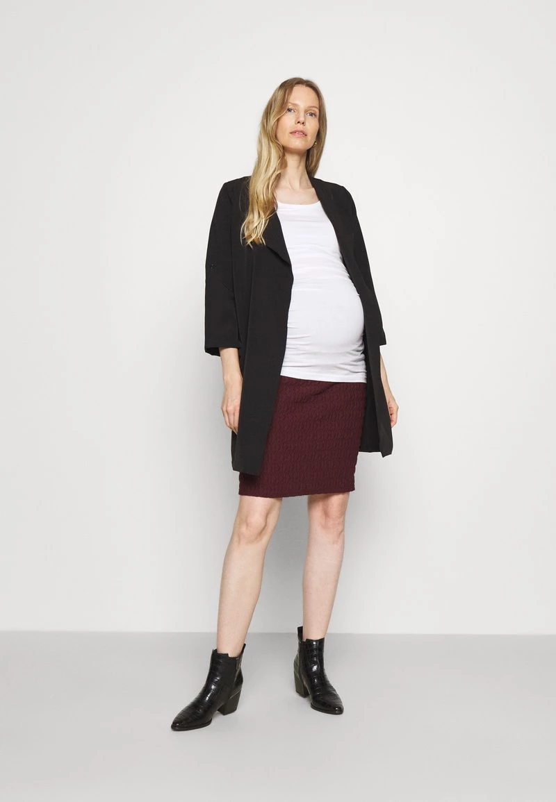 ONLY MATERNITY Donna OLMIBBI SKIRT - Gonna A Tubino - Port Royale 4 ONLY MATERNITY Donna OLMIBBI SKIRT - Gonna A Tubino - Port Royale - immagine 2