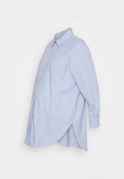 ONLY MATERNITY Donna OLMMATHILDE LONG - Camicia - Cloud Dancer