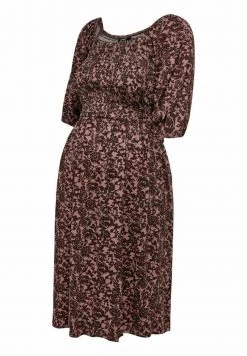 ONLY MATERNITY Donna KLEID MAMA GESMOKT - Vestito Estivo - Mesa Rose