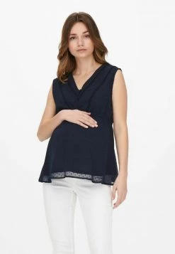 ONLY MATERNITY Donna ÄRMELLOS - Camicetta - Dark Blue 12 ONLY MATERNITY Donna ÄRMELLOS - Camicetta - Dark Blue -Negozio al dettaglio ONLY MATERNITY 56c56e4a9809496699e1adff1ae8bf6d