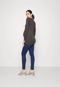 ONLY MATERNITY Donna OLMDAISY LIFE PUSHUP - Jeans Skinny Fit - Dark Blue Denim -Negozio al dettaglio ONLY MATERNITY 5834f06eb836470a9e962284df343988
