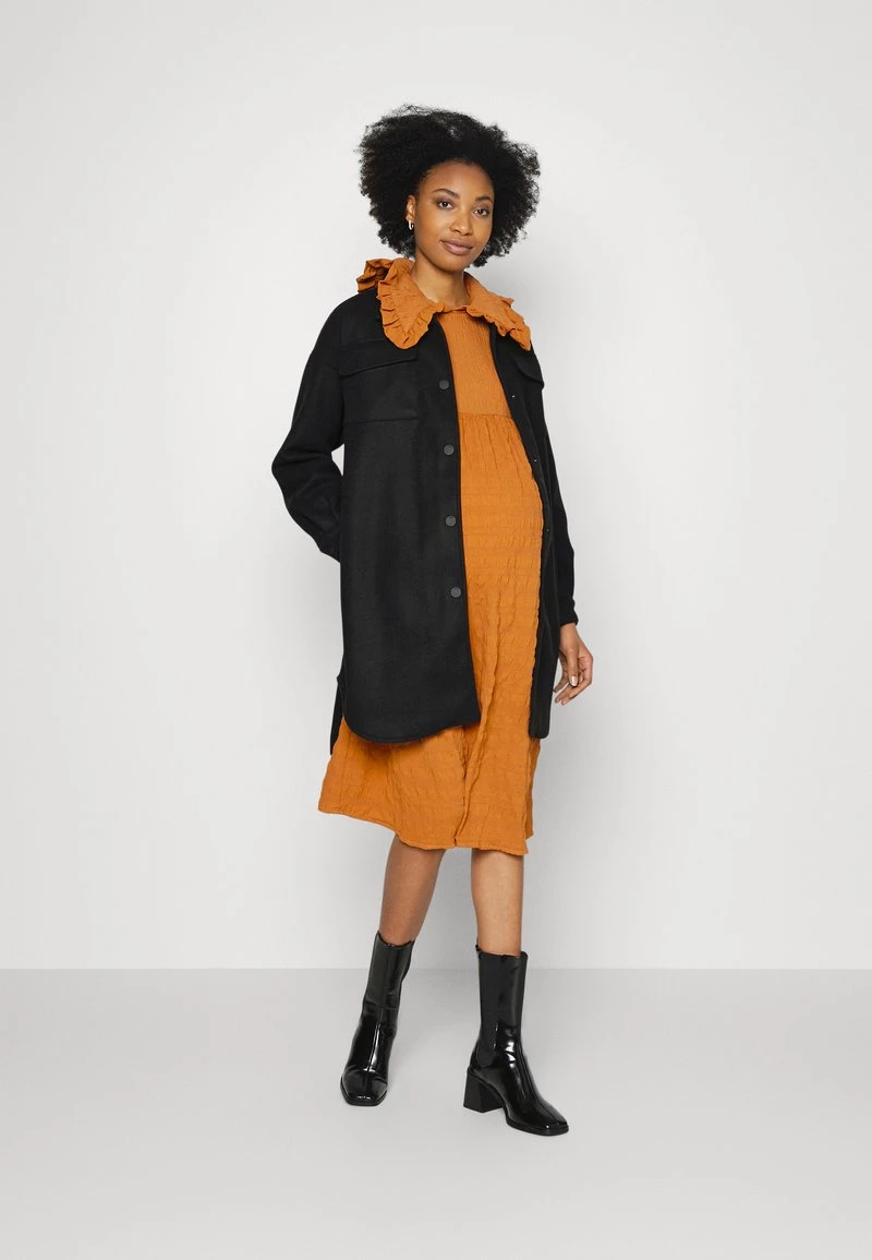 ONLY MATERNITY Donna OLMPOWER COLLAR DRESS - Vestito Estivo - Lion 4 ONLY MATERNITY Donna OLMPOWER COLLAR DRESS - Vestito Estivo - Lion - immagine 2