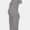 ONLY MATERNITY Donna OLMNELLA ONECK STRIPE DRESS - Vestito Di Maglina - Black -Negozio al dettaglio ONLY MATERNITY 5d63f6c09c7d42bf95598bdcaff1f7e0